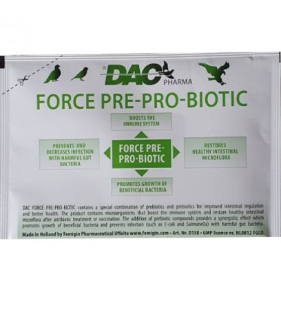 Force Pre-Pro-Biotic - Sachet 10gr - probiotics and prebiotics - DAC