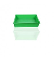 Pigeon Accessorie - Green 5 Gallon Plastic Bath Pan 23"x18"x5"